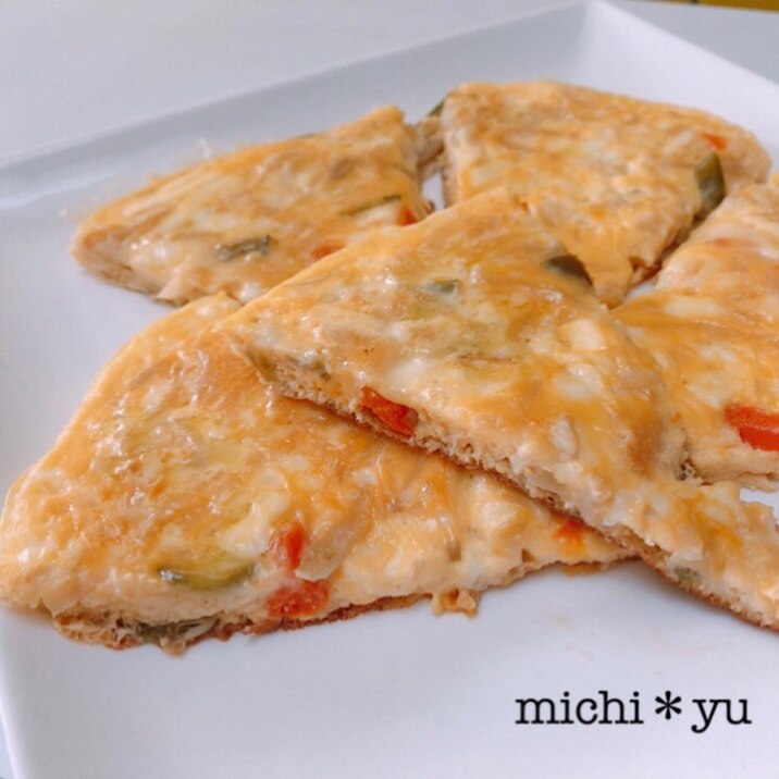切り干し大根リメイク 切り干し大根のチーズオムレツ